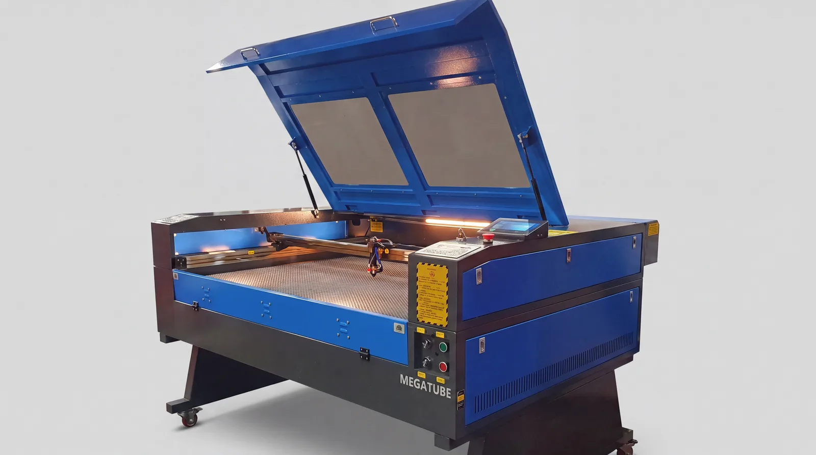 자사 공장에 설비된 Laser Cutting Machine 장비의 실제 모습