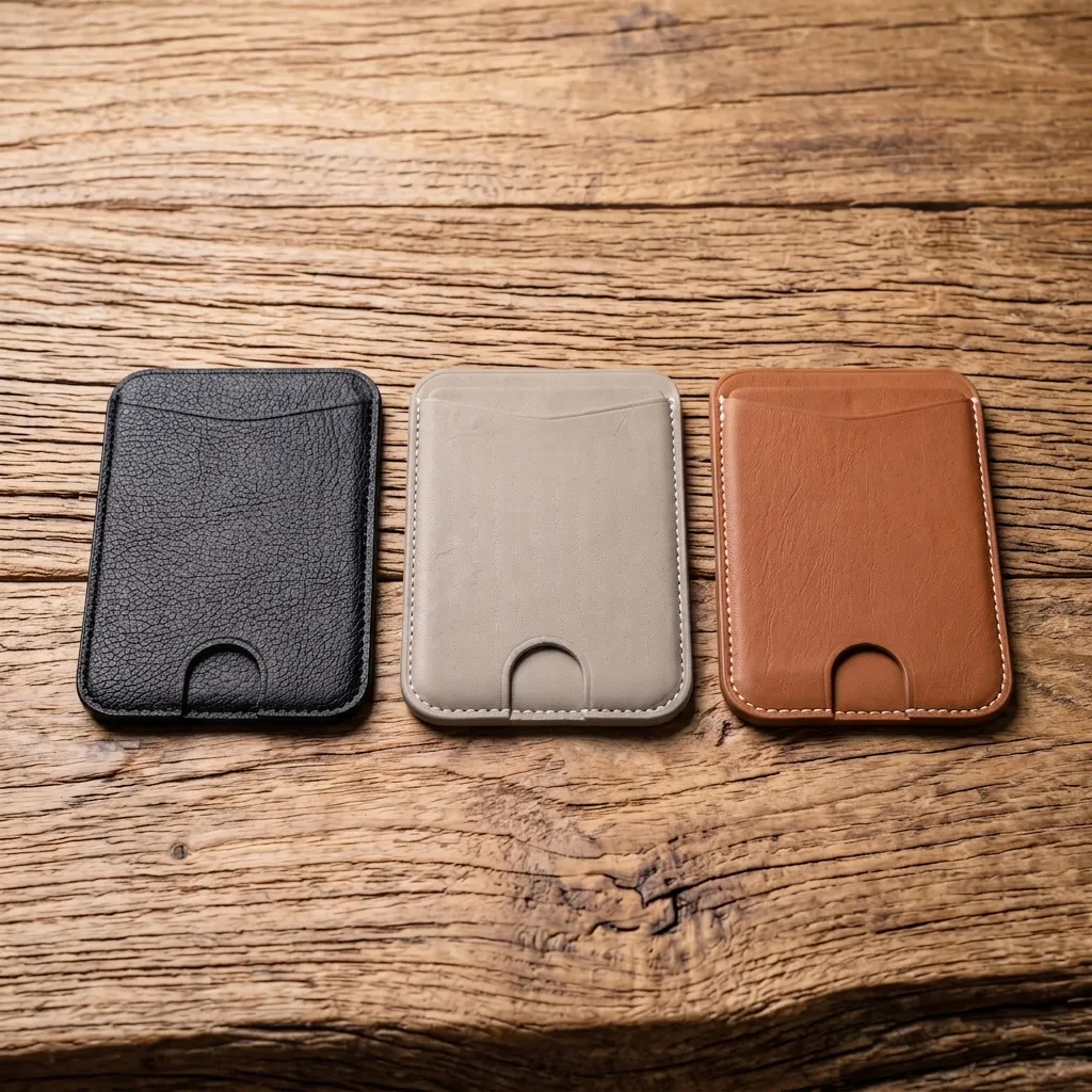 MagSafe Card Wallet (Stand/Band) (DAON-11) 가죽 제품 맞춤 제작 포트폴리오 이미지