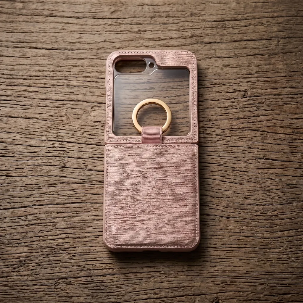 Galaxy Z Flip/Fold Leather Case (DAON-19) 가죽 제품 맞춤 제작 포트폴리오 이미지