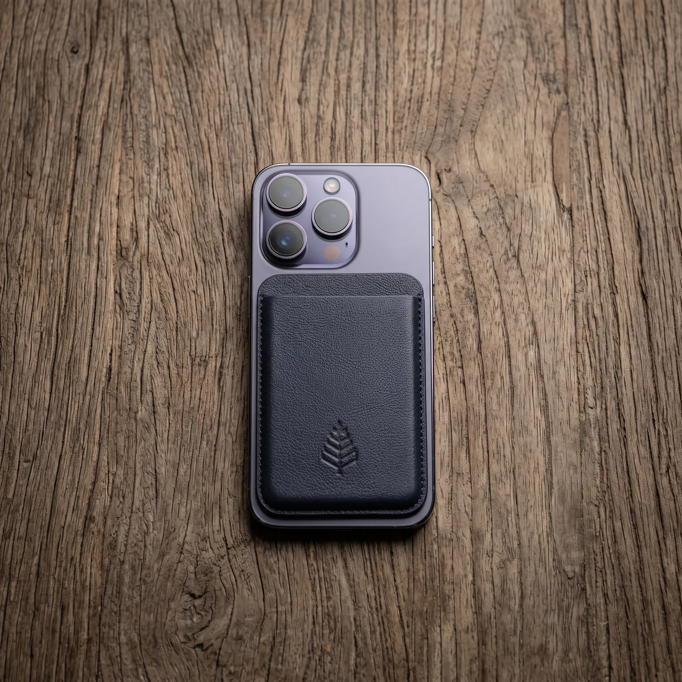 MagSafe Card Wallet (Stand/Band) (DAON-23) 가죽 제품 맞춤 제작 포트폴리오 이미지