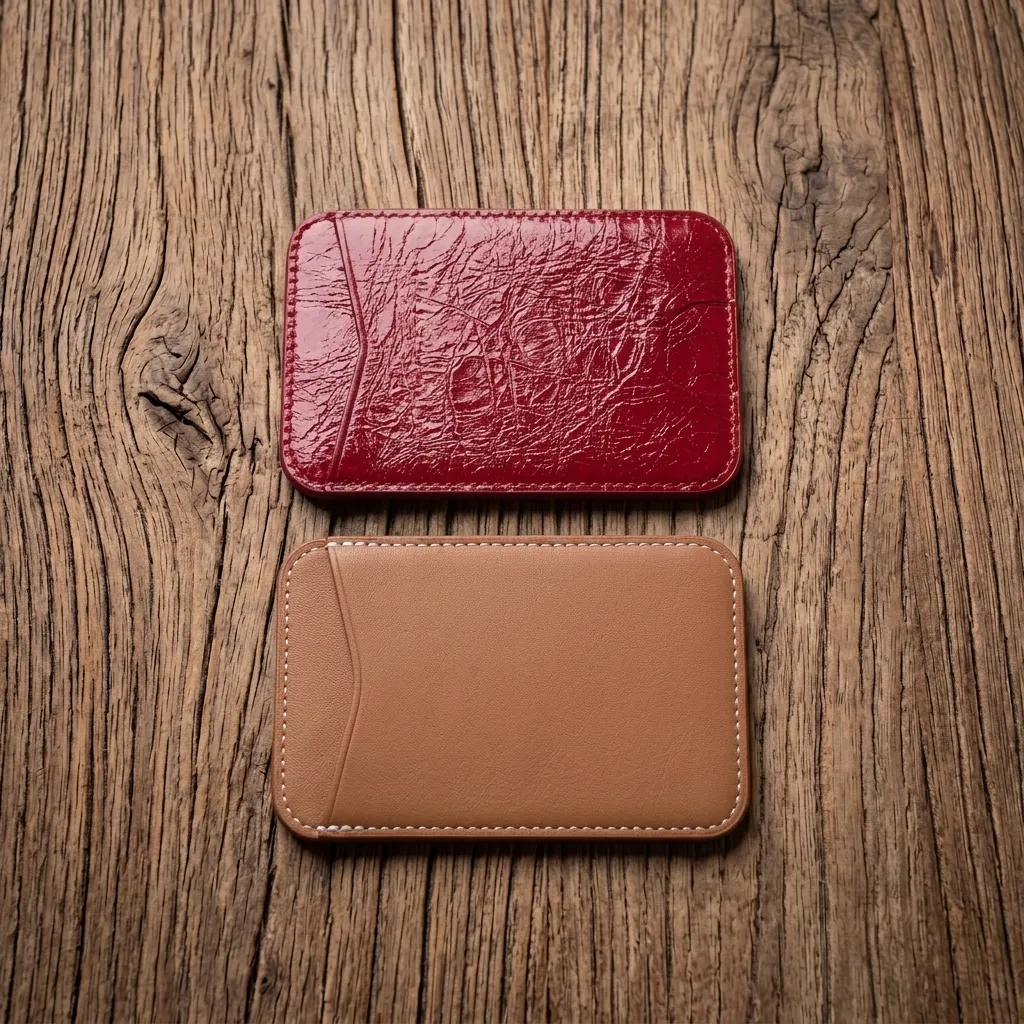 Compact Wallet / Slim Card Holder (DAON-28) 가죽 제품 맞춤 제작 포트폴리오 이미지