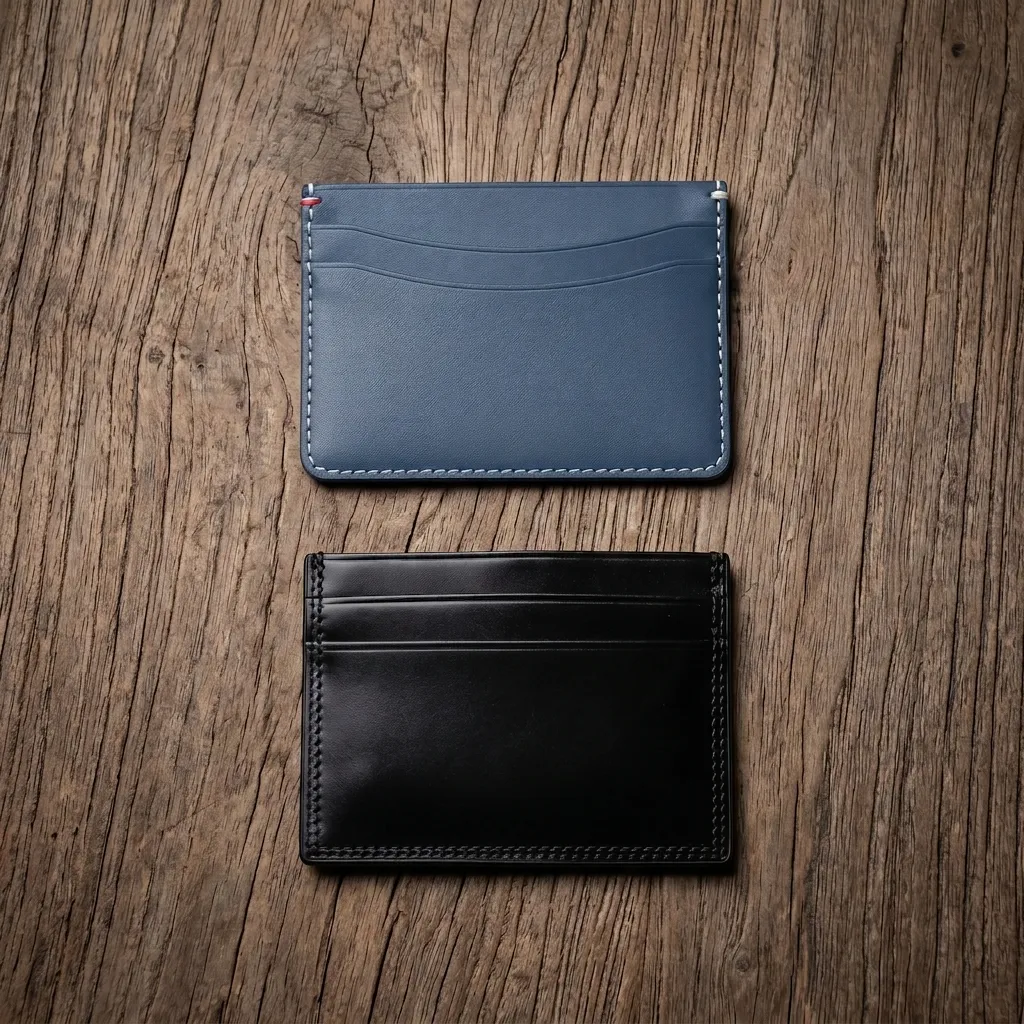 Compact Wallet / Slim Card Holder (DAON-31) 가죽 제품 맞춤 제작 포트폴리오 이미지