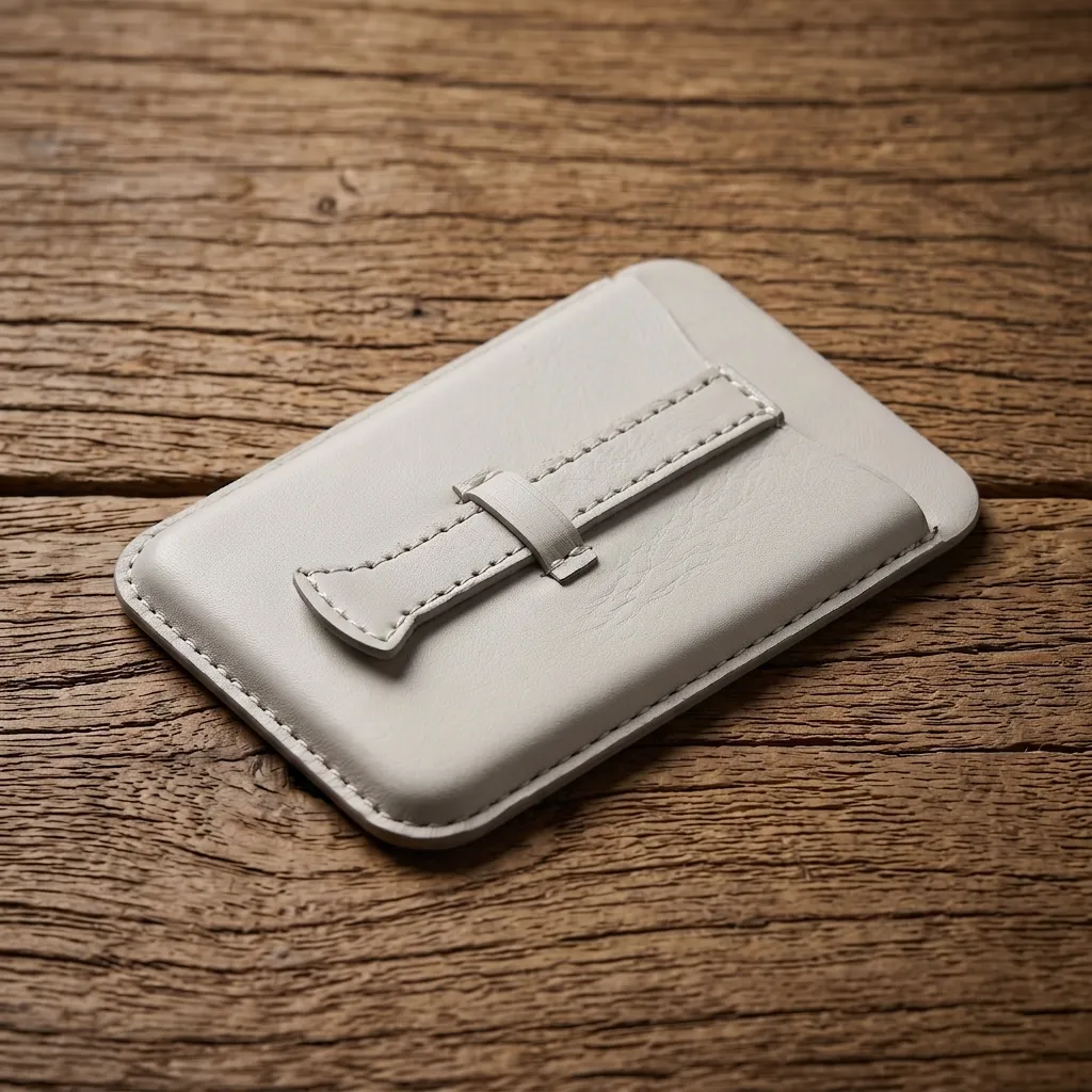 MagSafe Card Wallet (Stand/Band) (DAON-32) 가죽 제품 맞춤 제작 포트폴리오 이미지