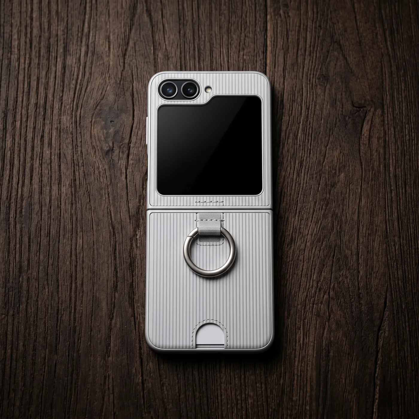 Galaxy Z Flip/Fold Leather Case (DAON-44) 가죽 제품 맞춤 제작 포트폴리오 이미지