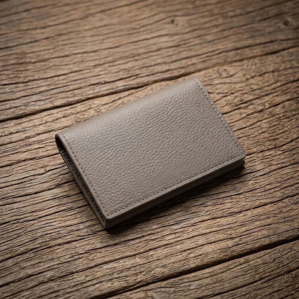 Business Card Holder / Wallet (DAON-53) 가죽 제품 맞춤 제작 포트폴리오 이미지