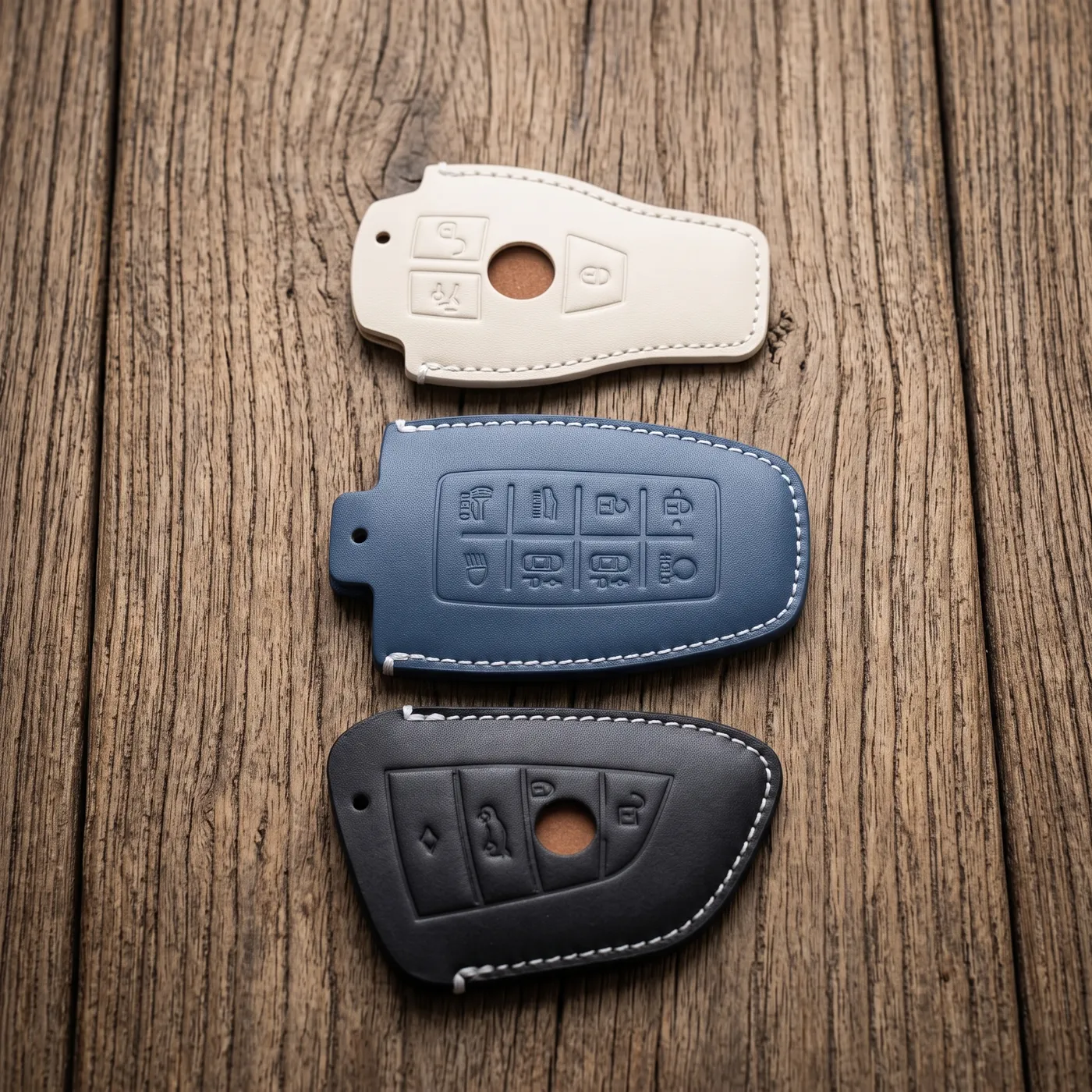 Car Smart Key Holder/Case (DAON-63) 가죽 제품 맞춤 제작 포트폴리오 이미지